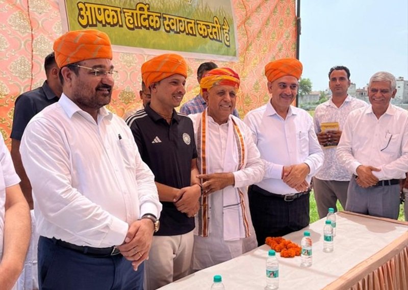 प्राकृतिक खेती में रेवाड़ी बना टॉपर: कृषि राज्य मंत्री भगीरथ चौधरी