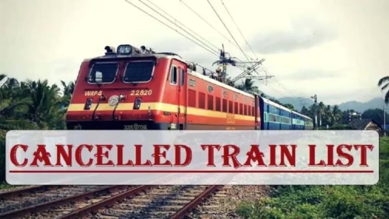 Train cancelled: हरियाणा और पंजाब में बाढ़ का कहर! 1 सितंबर को 10 ट्रेनें रद्द, चार राज्यों के यात्रियों को होगी बड़ी परेशानी