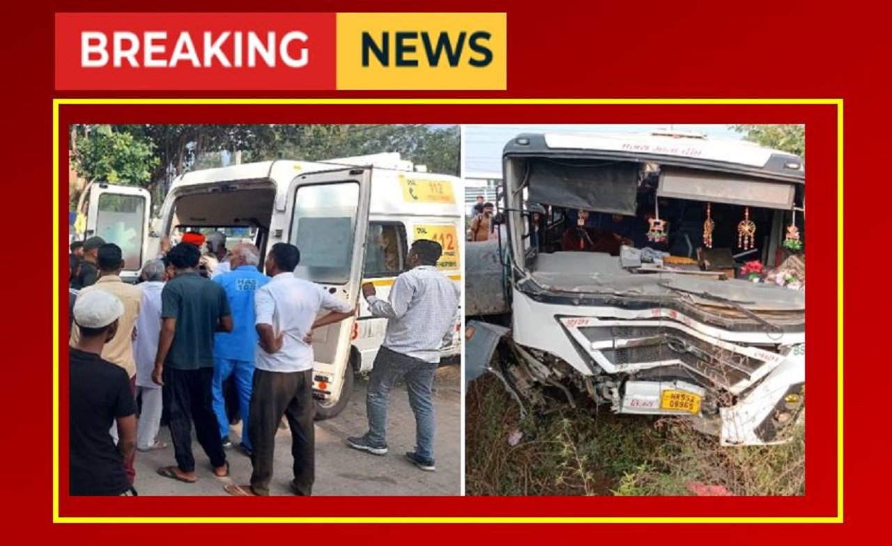 हरियाणा में झज्जर के पास हुआ बडा हादसा, दो घंटे लगा जाम