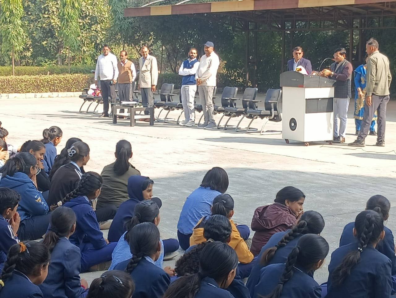 इंजीनियरिंग कॉलेज जैनाबाद में हुआ नशा मुक्ति जागरूकता कार्यक्रम