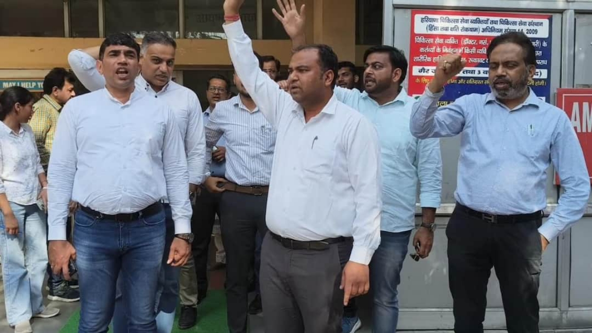 Police-Doctor Dispute in Karnal Turns Into Major Protest, Government Hospital Services Halted