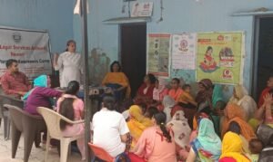 Awareness was created about the laws by organizing a camp in Rewari