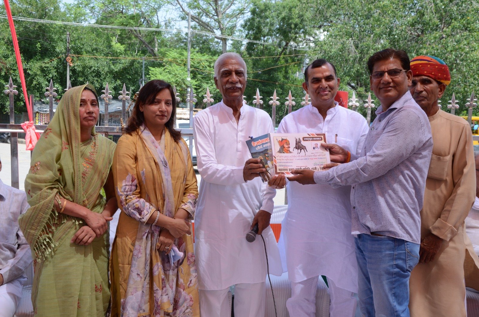 रेवाड़ी में महाराणा प्रताप जयंती समारोह: विश्व शांति के लिए हुआ वैदिक यज्ञ, समाजसेवियों और संगठनों को किया समानित