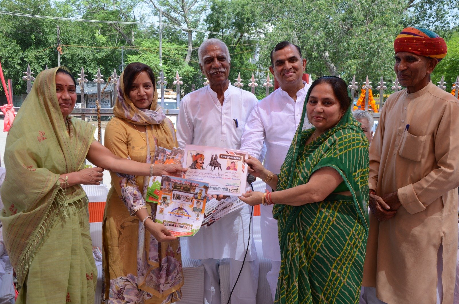 रेवाड़ी में महाराणा प्रताप जयंती समारोह: विश्व शांति के लिए हुआ वैदिक यज्ञ, समाजसेवियों और संगठनों को किया समानित