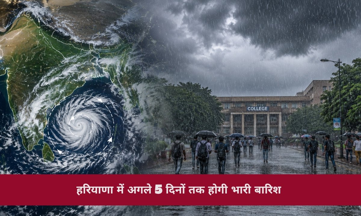 Haryana heavy rain alert