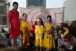 धारूहेड़ा: वार्ड 8 में जन्माष्टमी पर्व मनाते हुए
