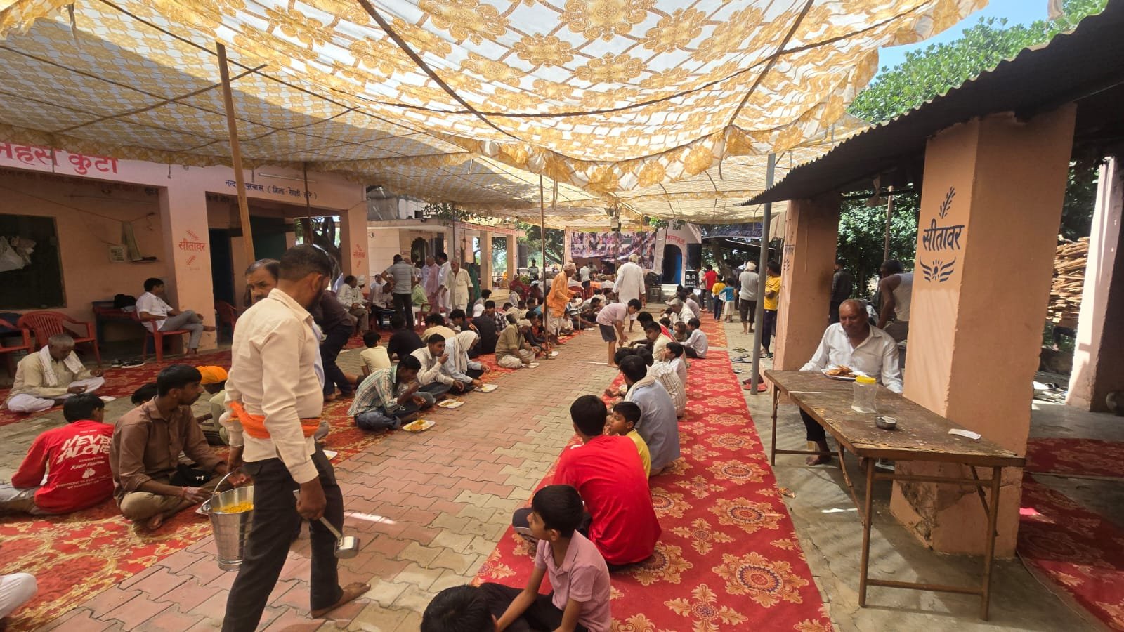 नंदरामपुर बास में संत घनश्याम दास के निर्वाण दिवस पर हवन-यज्ञ व विशाल भंडारा