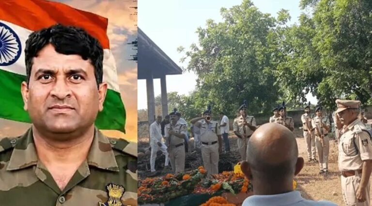रेवाड़ी के CRPF हेड कांस्टेबल वेदप्रकाश का निधन, राजकीय सम्मान के साथ कंवाली में दी अंतिम विदाई