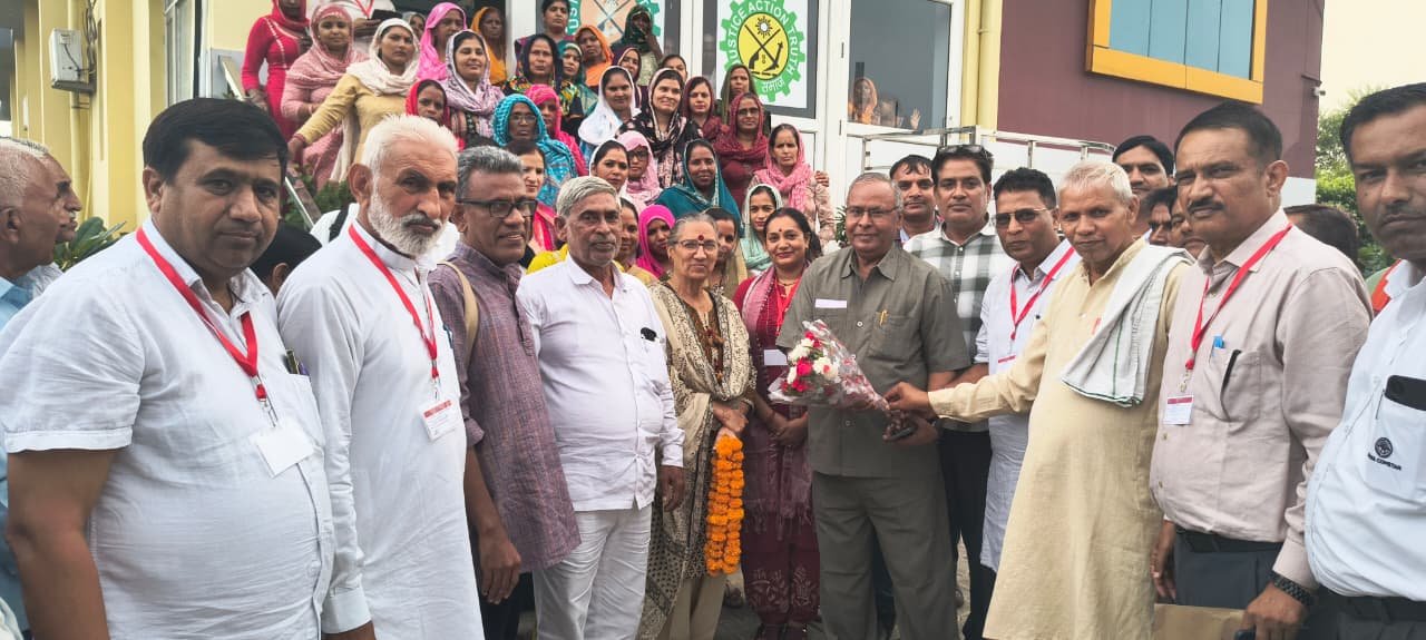 Haryana: एटक का 18 वां राज्य सम्मेलन का रेवाड़ी में आगाज