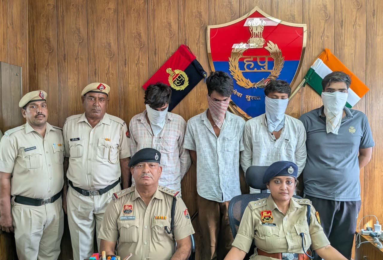 रेवाड़ी में जिला पार्षद का बेटा बना लूटेरा, जीजा साला से दिया वारदात को यूं अंजाम