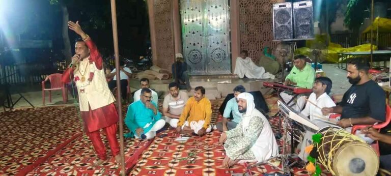 जड़थल माता मंदिर में जागरण, भजनों पर झूमे श्रद्धालु