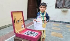 Rewari News: 3 साल की परीशा ने इंडिया बुक ऑफ रिकॉर्ड्स में बनाई जगह