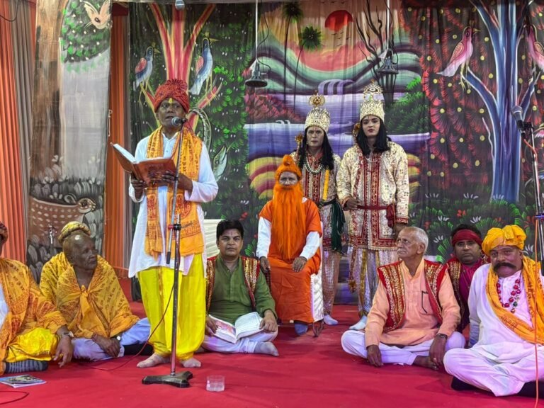 श्री राम रामलीला क्लब धारूहेड़ा में तीसरे दिन हुआ ताड़का वध