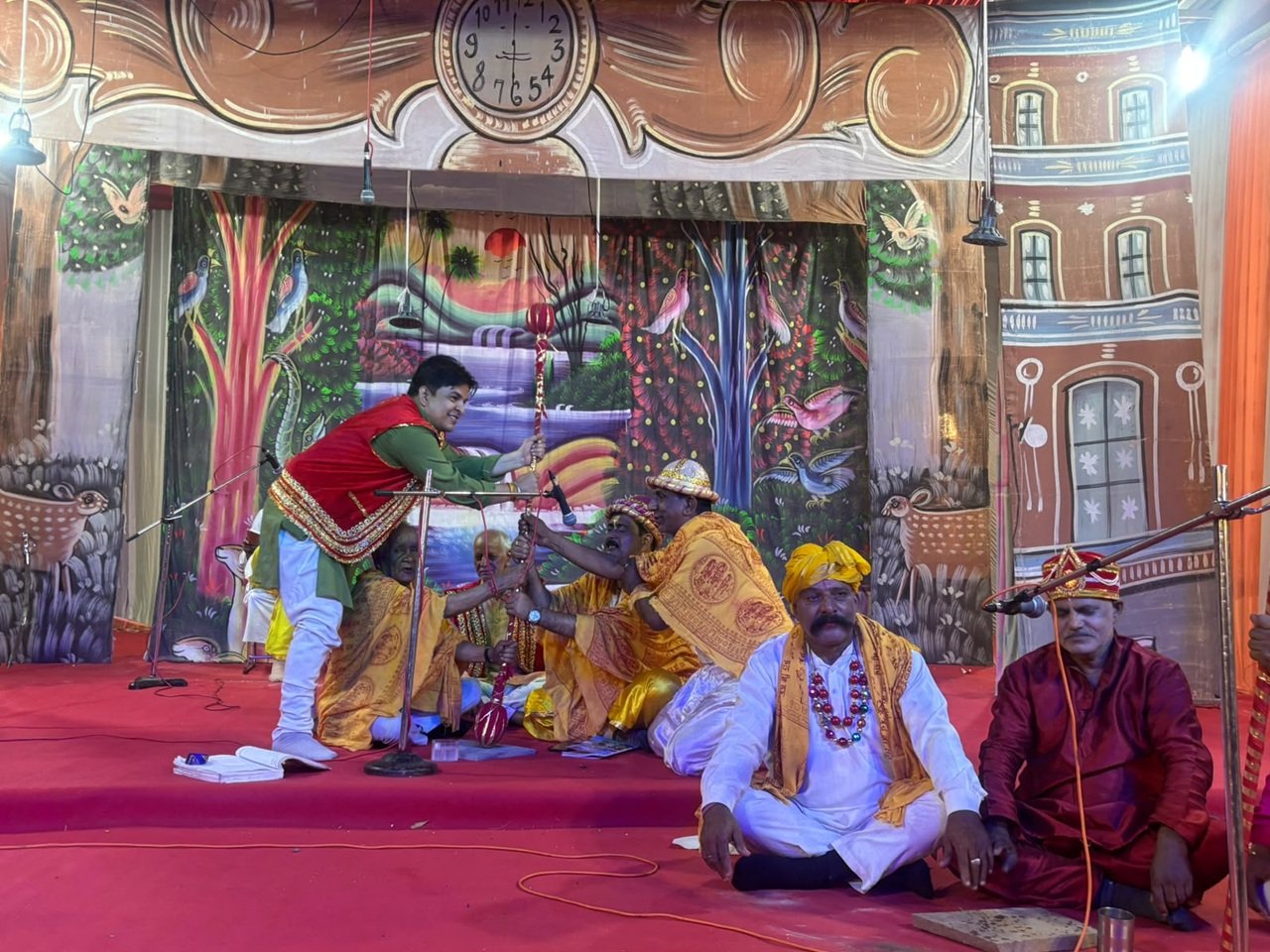 श्री राम रामलीला क्लब धारूहेड़ा में तीसरे दिन हुआ ताड़का वध