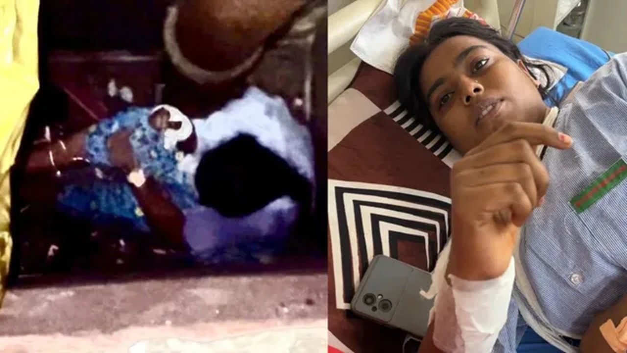 रोहतक सिविल अस्पताल में हादसा, मां-बेटी पहली मंजिल से गिरीं