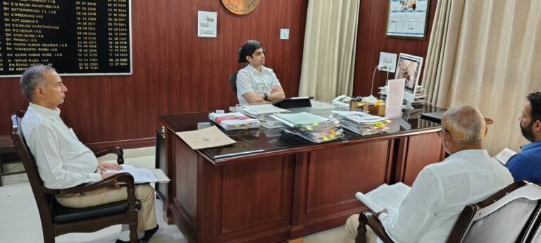 SIR-2026 को लेकर DC अभिषेक मीणा ने ली बैठक: इस दिन जारी होगी अंतिम सूची