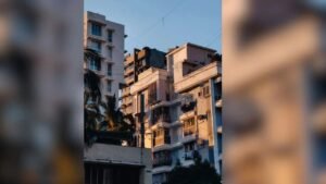 हरियाणा में 5 मंजिला इमारत गिरते गिरते बची, ठेकेदार पर FIR