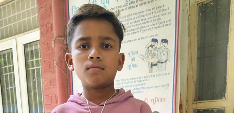 धारूहेड़ा में फिर मिला लवारिश हालत में 12 साल का बच्चा