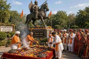 धारूहेड़ा के महाराणा प्रताप पार्क में दशहरा और शस्त्र पूजन आज
